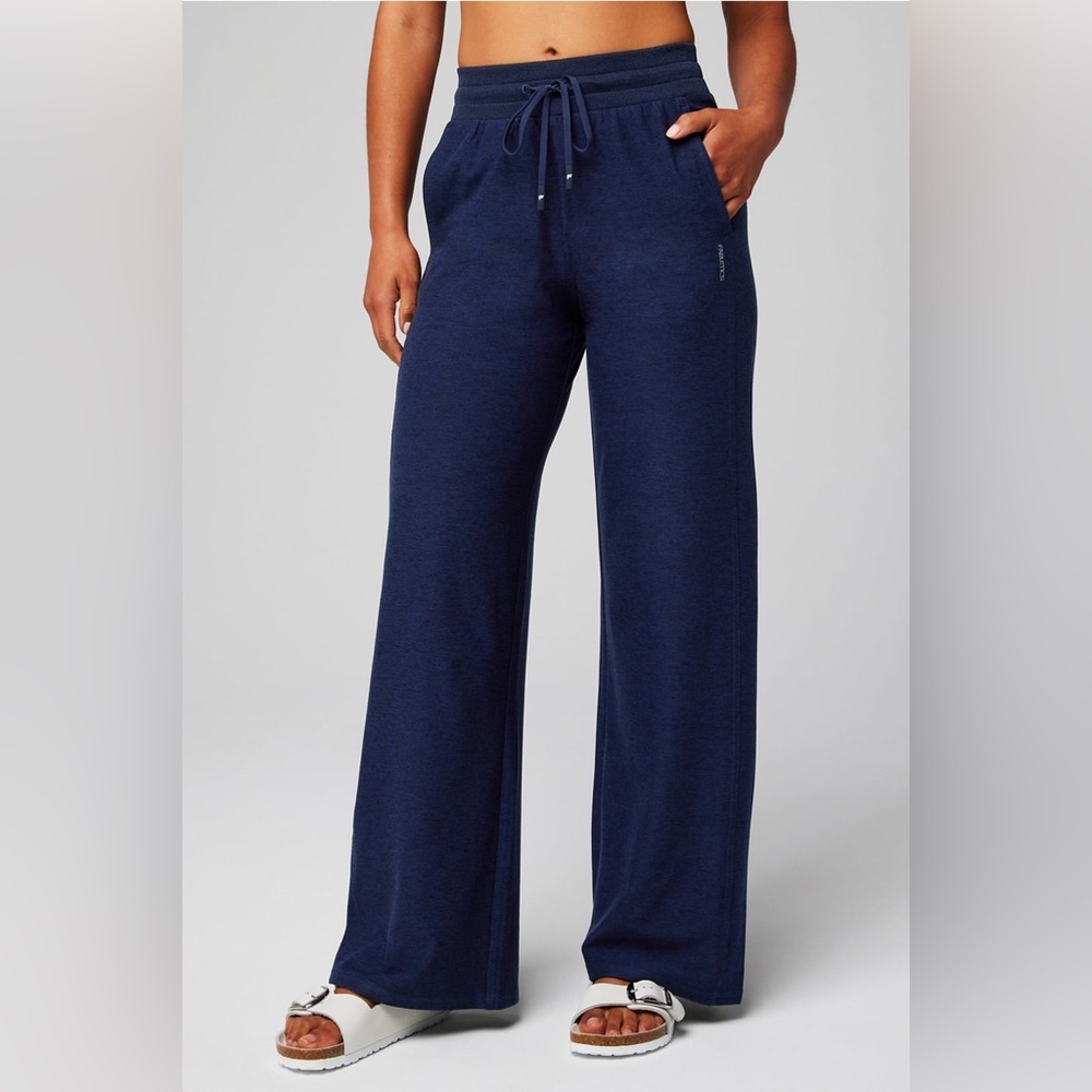 Fabletics Cloud Jersey Wide Leg Pant NWT